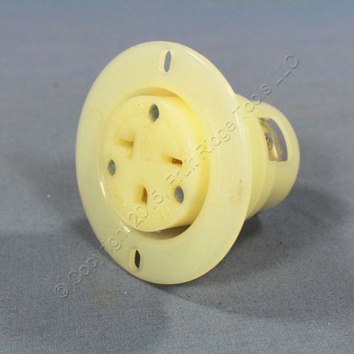 Leviton straight blade flanged outlet receptacle nema 6-20r 20a 250v bulk 5479-c for sale