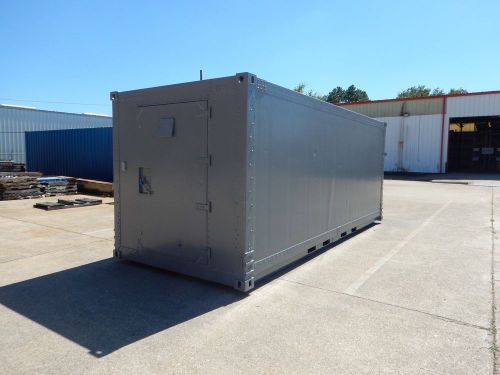 Job Site Tool Room 8&#039; wide x 20&#039; long x 8&#039; tall storage work cabinets drawer