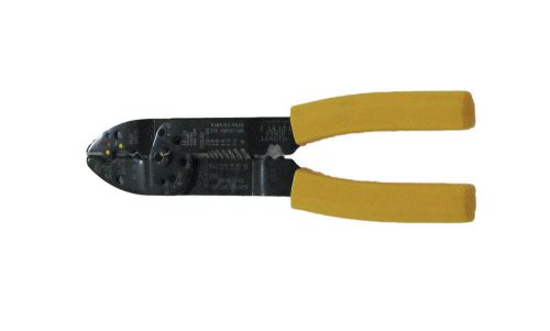Durable Multi-Function Wire Stripper Stripping Pliers (Yellow Handle)