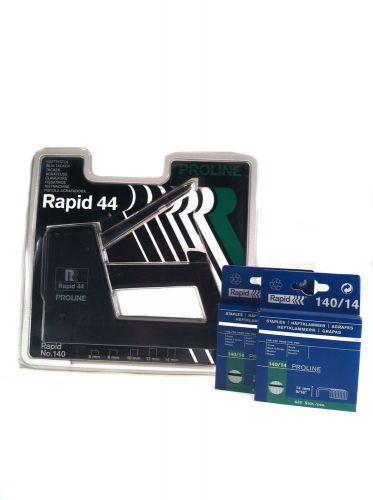 Rapid 44p proline tacker (includes 2 packs of 140/14 staples) ~ new for sale
