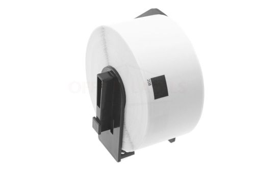 3 rolls of dk-1208 compatible labels for brother ql printer 1-1/2&#039;&#039; x 3-1/2&#039;&#039; for sale