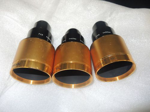 ((3x) SANKOR 35mm lenses