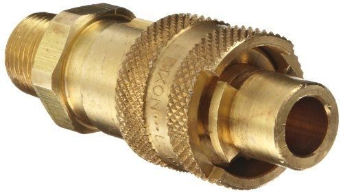 Dixon dix-lock qb42 brass quick acting air hose fitting, socket, 1/2&#034; male for sale