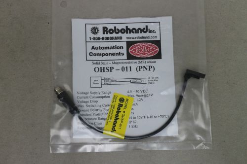 NEW De-Sta-Co Robohand OHSP-011 electronic PNP sourcing switch with M8 connector
