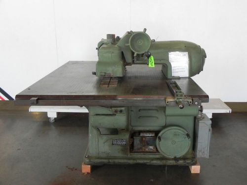 Mattison Straight Line Rip Saw Used Woodworking Machinery