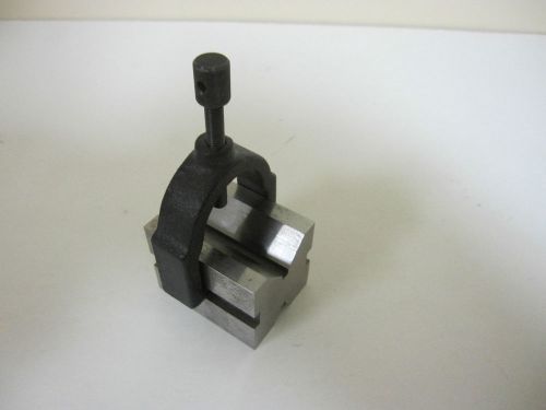 B &amp; S #750-1 MACHINIST V BLOCK WITH CLAMP