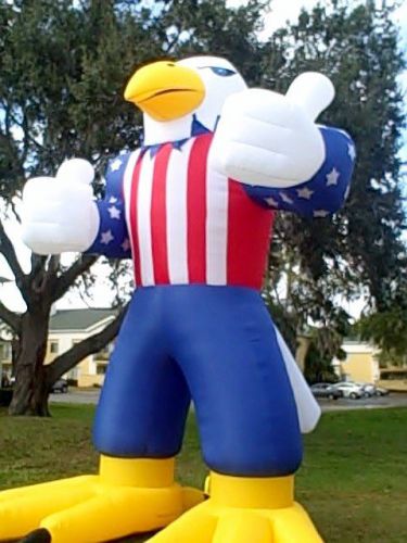 20&#039; INFLATABLE USA EAGLE /BLOWER 4 ADVERTISING PROMOTIONS
