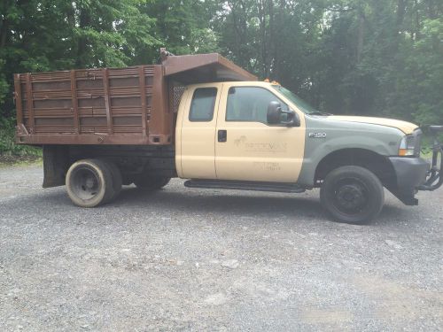 2004 Ford F450 Dump truck 4X4 V10 59,000 Miles - $5500