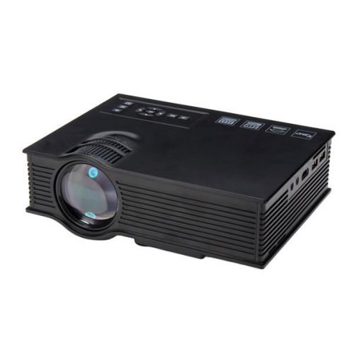New uc40+ mini led projector black home cinema hd 800lm av hdmi usb sd for sale