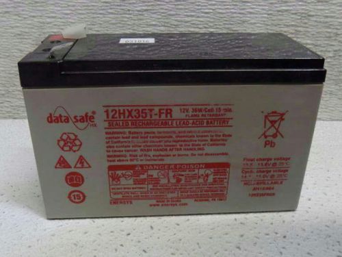 Lot Of 5  DataSafe 12HX35T-FR 12V 8Ah Sealed Lead Acid Battery