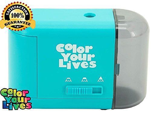 Pencil Sharpener Electric and Battery Operated-Best Quiet Portable Personal #141