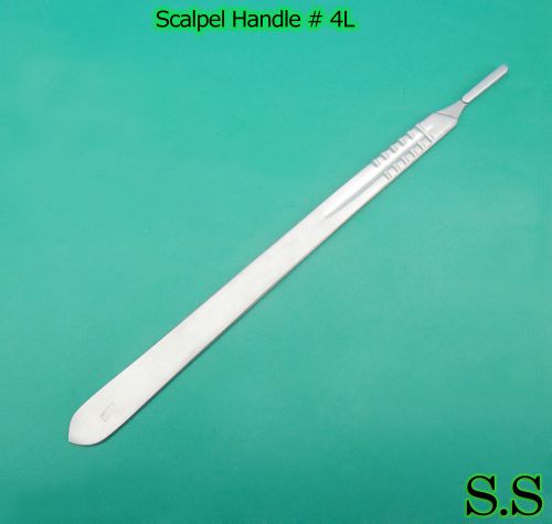 6-EA KNIFE HANDLE #4L SURGICAL,VETERINARY INSTRUMENTS