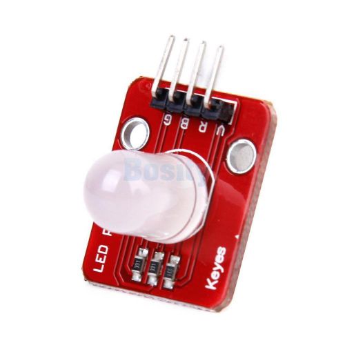 Adjustable rgb plug-in full color high bright led module plate for arduino for sale