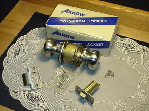 Arrow M02 T A 26D Cylindrical Lockset Privacy Lock Satin Chrome New In Box