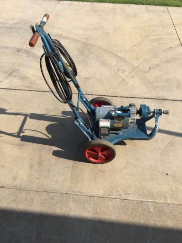 ELECTRIC EEL MODEL C SECTIONAL SEWER AND DRAIN CLEANING MACHINE