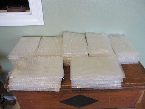 111 Used 7&#034; x 11&#034; Bubble Bags, Plastic Bubble Packaging Wraps, Packing Wrap Bags