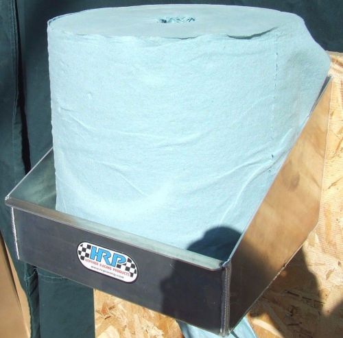 (1) HRP-6193 Center-Pull Dispenser &amp; 525ct Blue DRC Shop Towel Roll