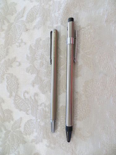 Lot of 2 Vintage Metal Pointer Pens 18&#034; and 25&#034; by Emphasis