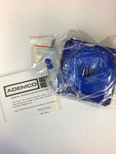 Honeywell ademco 710 unistrobe blue warning light strobe security alarm for sale