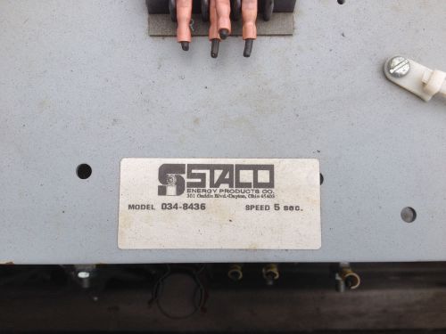 Staco Energy Products 034-8436 Industrial  Transformer Power