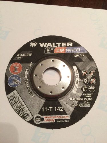 Lot Of 25 Walter High Performance Depressed Center Cut Off Wheel Type 27