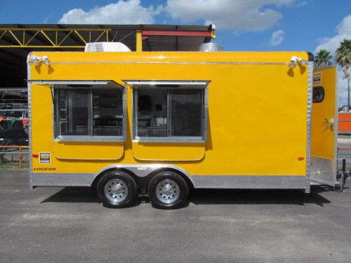 2017 yellowfood trailer concession truck stand cart bbq catering must see this for sale