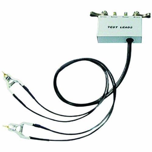 Gw instek lcr-06a 4 wire kelvin clip test lead for meter for sale