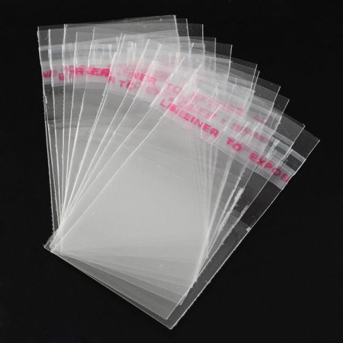 1000PCS OPP Cellophane Bags Rectangle Clear 50x30mm