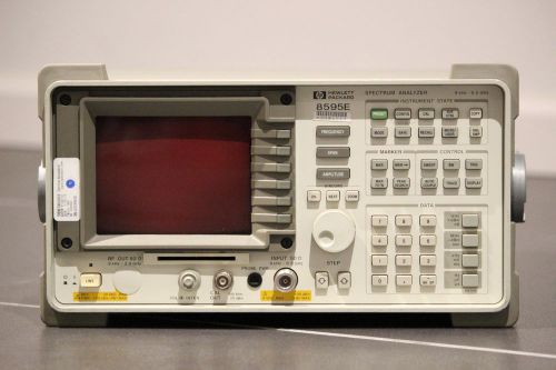 HP8595E Spectrum Analyzer 9KHz - 6.5GHz Opt. 004,041,101, 130 Keysight, Agilent