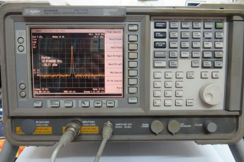 AGILENT E4402B 3GHz Spectrum Analyzer, option 226 Phase Noise Measurment