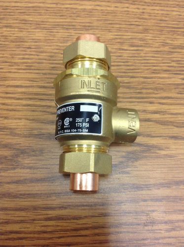 Watts 9DS-M3 1/2&#034; Dual Check Valve with Atmospheric Vent.  Loc 57C