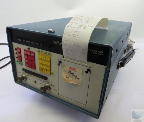 Dranetz 626 Universal Disturbance / AC Line Analyzer W/ Modules TESTED &amp; WORKING