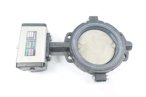 Posi-flate 486 pneumatic 8 in wafer butterfly valve d547122 for sale