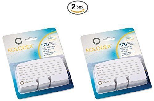Rolodex Corporation Products - Card Refills, For Petite Card Files, 2-1/4x4, -