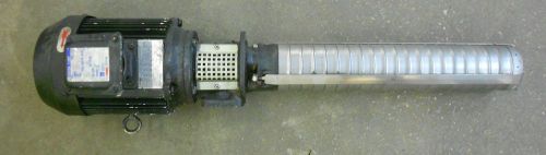 Ebara pump, p03738446, 32(20)vtp10/17 615 h , toshiba motor 3 phase,type ik for sale