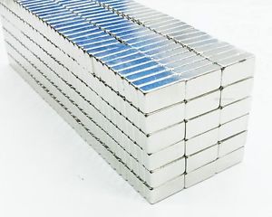 New 100/200Pcs Strongest Block Rare Earth Neodymium Magnets N35 10mm x 5mm x3mm