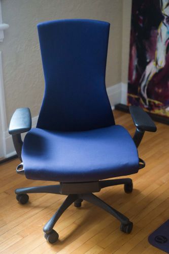 MINT HERMAN MILLER EMBODY CHAIR BLUE PRISTINE PERFECT