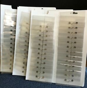 Plastic Pin Name Tag Holder lot of 71