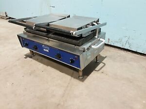 &#034; OLIVER 502N &#034; HEAVY DUTY COMMERCIAL 208V 1 PH DUAL SIDED PANINI/SANDWICH GRILL