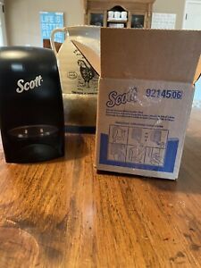 Scott 92145 Essential Manual Skin Care Dispenser, 1000mL, Black