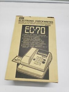 EC-70 MAX Electronic Check Writer