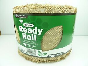 200&#039;x14&#034; Ranpak® Ready Roll™ Geami GreenWrap Paper Cushioning Wrap Alt to Bubble
