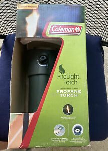 GENTLY USED Coleman Firelight Authentic Flame Propane Torch 3150-A22