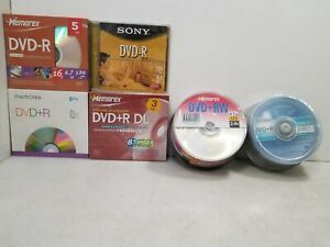 Mixed Lot of SEALED  Blank Media DVDs