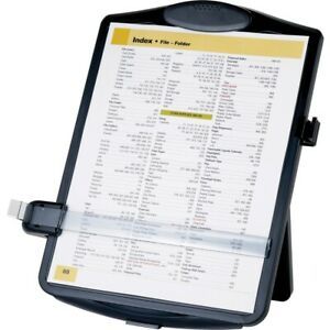 Business Source Easel Document Holder - 10&#034; x 2&#034; x 14&#034; x - 1 Each - Black 38950