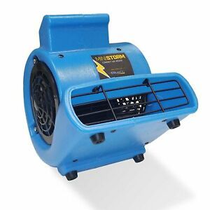 Soleaire Mini Storm 1/12 HP Mini Air Mover Carpet Dryer Floor Blower Fan for Hom