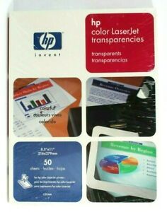 HP C2934A Color LaserJet Transparencies 50 sheets 8.5&#034; x 11&#034;
