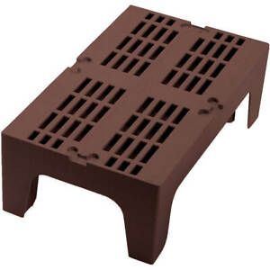 CAMBRO 30&#034; S-SERIES DUNNAGE RACK, SLOTTED TOP DARK BROWN DRS300-131