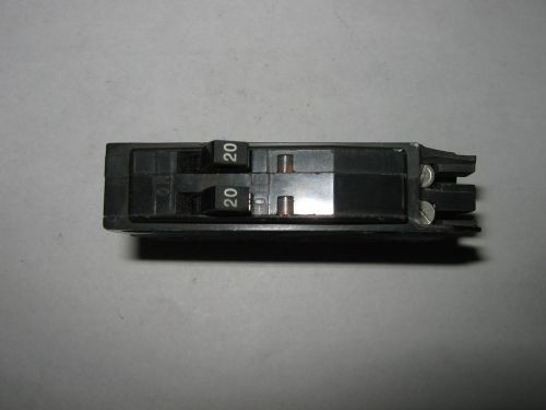 1 pc Square D QO2020 Tandem Circuit Breaker, Used
