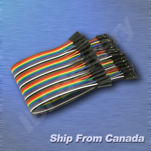 20cm 40 conductors Female to Female flat ribbon cable Connector For Arduino